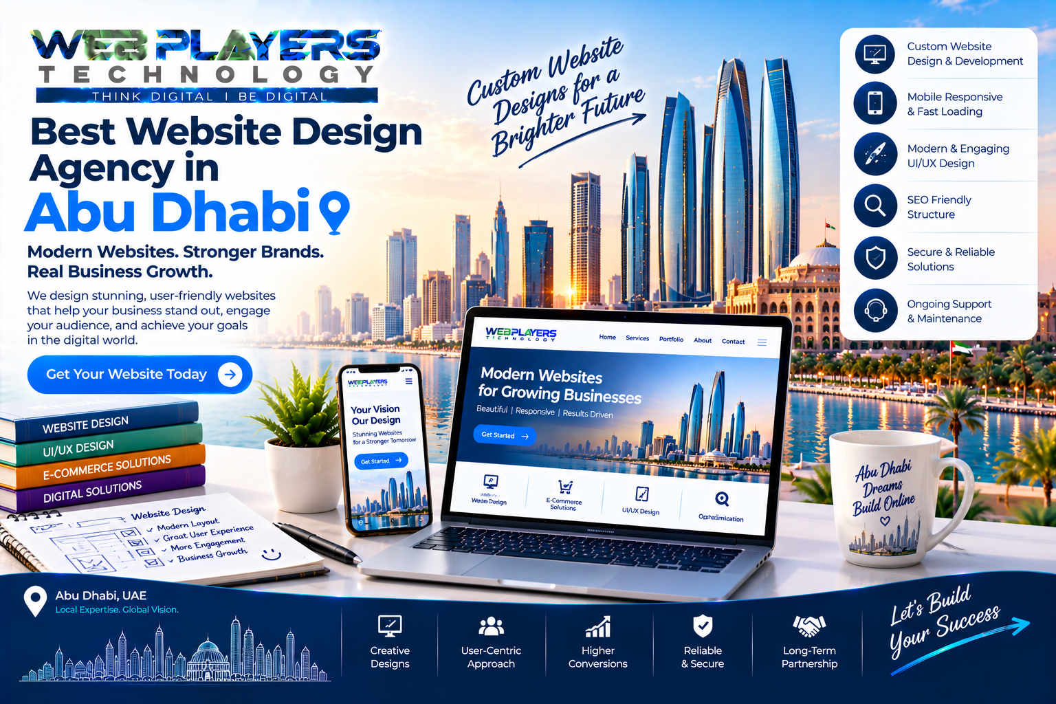  Best Dynamic Website Development in Abu Dhabi for Better User Experience